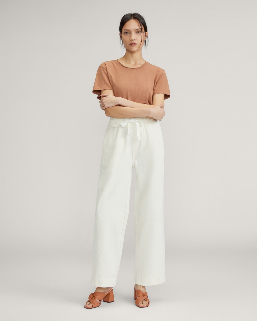 The Day Twist Heel | Desert Tan / Tan Lining