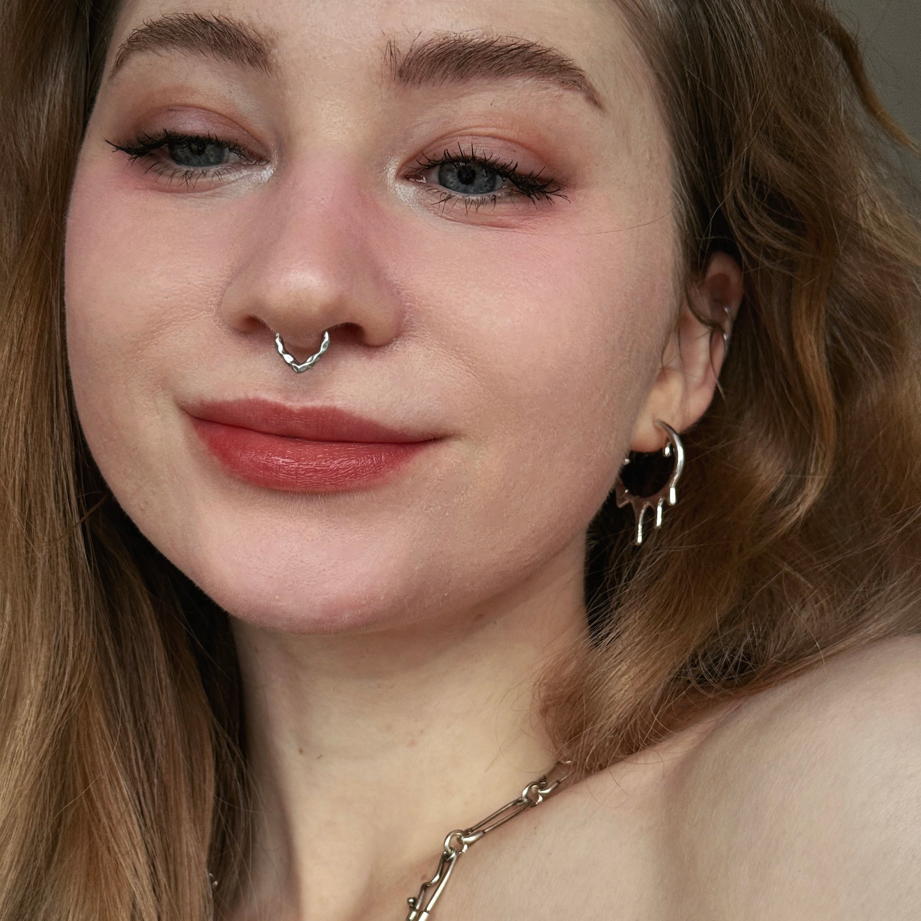 MOLTEN DROP EARRINGS