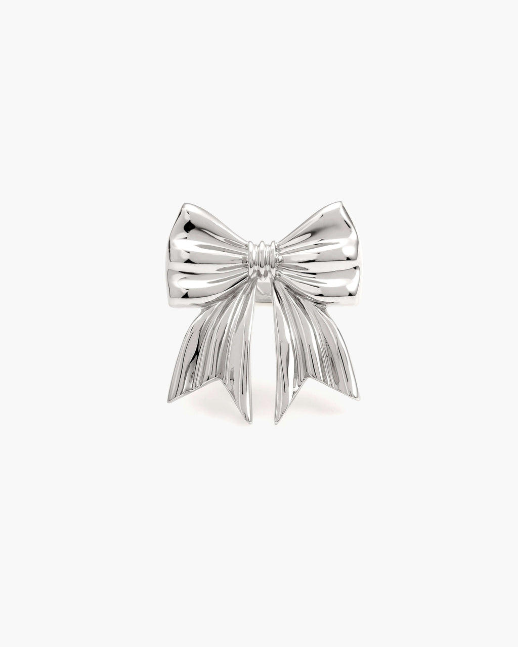 Bow Ring in Silver